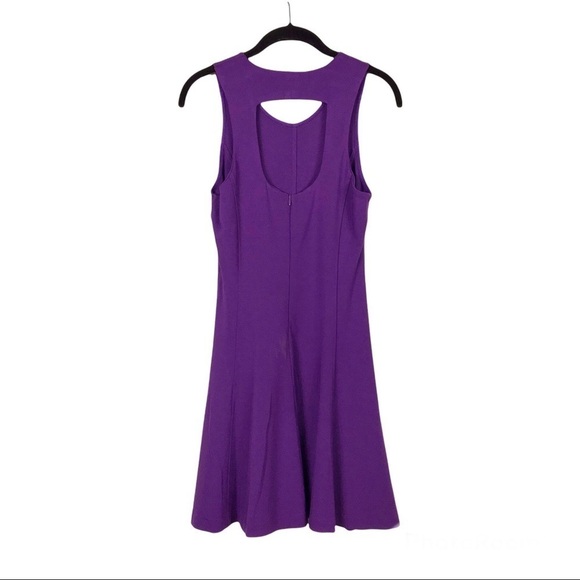 NWT BB Dakota by Steve Madden Purple Back Cut-Out Callum Tank Mini Dress XS - Picture 9 of 11
